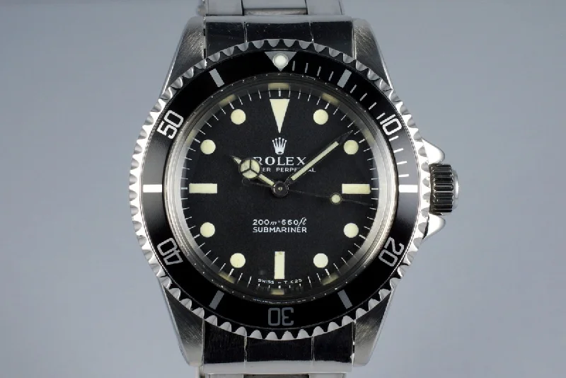 1967 Rolex Submariner 5513 Meters First Dial with RSC Papers-Rolex Submariner 116610LN Black Dial Watch