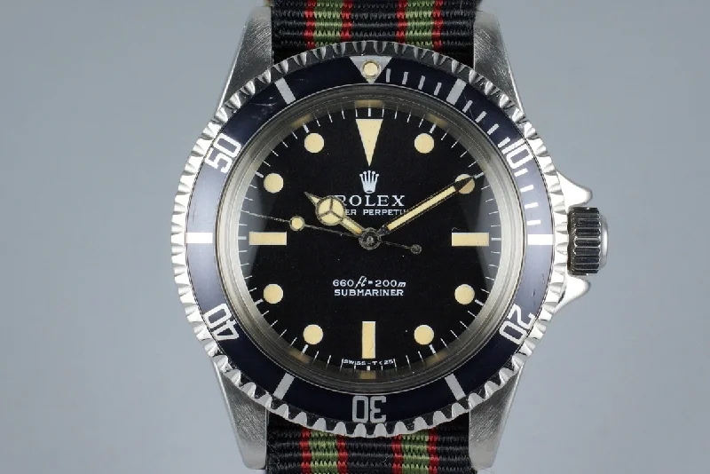 1970 Rolex Submariner 5513-Rolex Submariner Date Watch