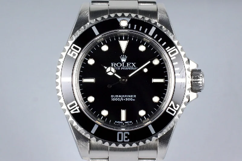 2004 Rolex Submariner 14060M with Box and Papers-Rolex Explorer 40mm Stainless Steel Watch