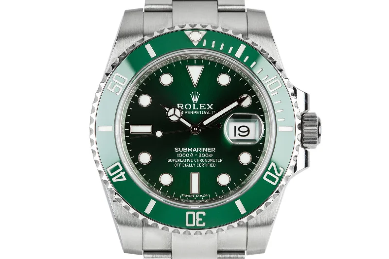 2017 Rolex Submariner "Hulk" 116610LV with Box and Papers-Rolex Datejust 36mm White Dial Watch