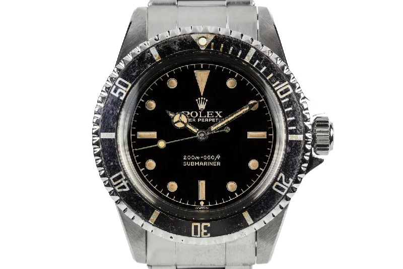 1962 Rolex Submariner 5512 with Chapter Ring Exclamation Gilt Dial-Rolex GMT-Master II 126711 Watch