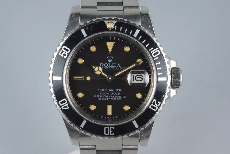 1983 Rolex Submariner 16800-Rolex GMT-Master II Green Dial Watch