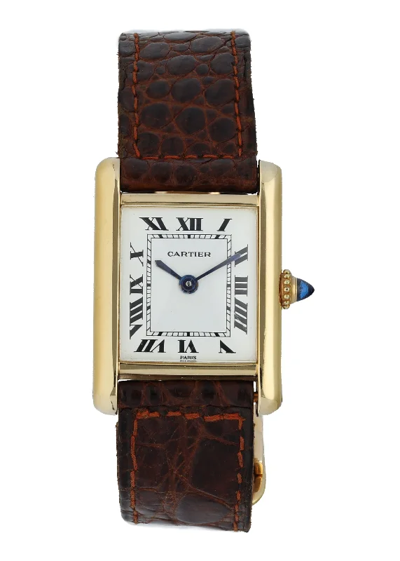 Cartier Tank Paris 18k Gold Ladies Watch-Cartier Ballon Bleu 36mm Watch