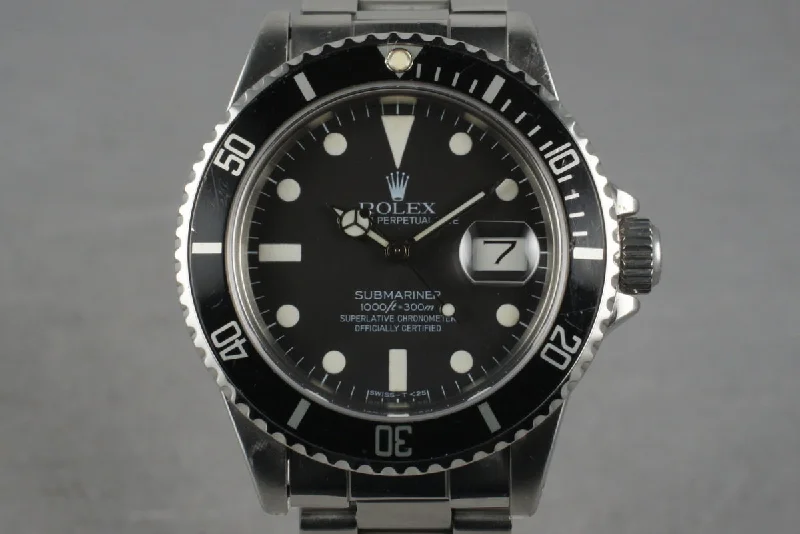 1981 Rolex Submariner 16800-Rolex Yacht-Master 40mm Blue Dial Watch