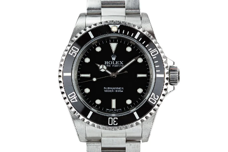 2004 Rolex Submariner 14060M with Box and Papers-Rolex GMT-Master II Batman Watch