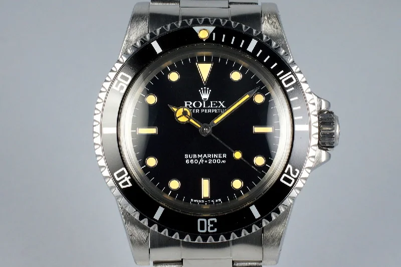 1986 Rolex Submariner 5513-Rolex Cosmograph Daytona 116520 Black Dial Watch