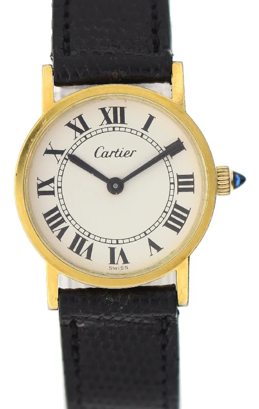 Vintage Cartier Argent Paris Ladies Watch-Cartier C de Cartier Bracelet