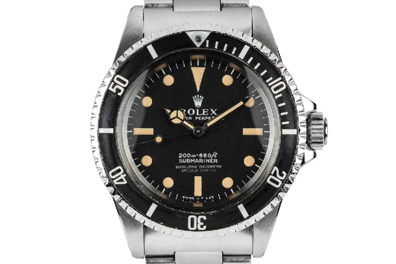 1967 Rolex Submariner 5512 with Meters First Dial-Rolex Datejust 41mm Black Dial Watch