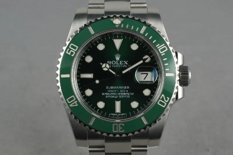 2008 Ceramic Rolex GREEN Submariner 116610V Box and Papers-Rolex Yacht-Master 40mm Everose Gold Watch