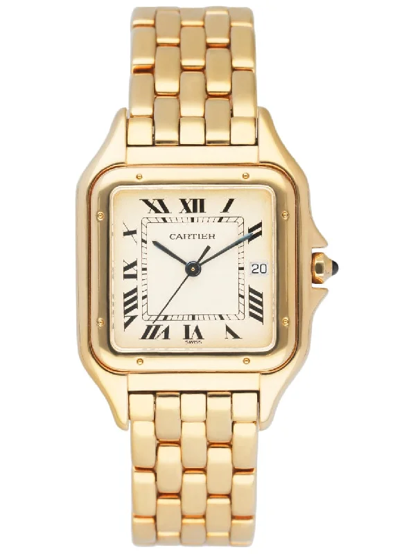 Cartier Panthere Jumbo 83783647 18K Yellow Gold Mens Watch-Cartier Tank Solo Watch for Women