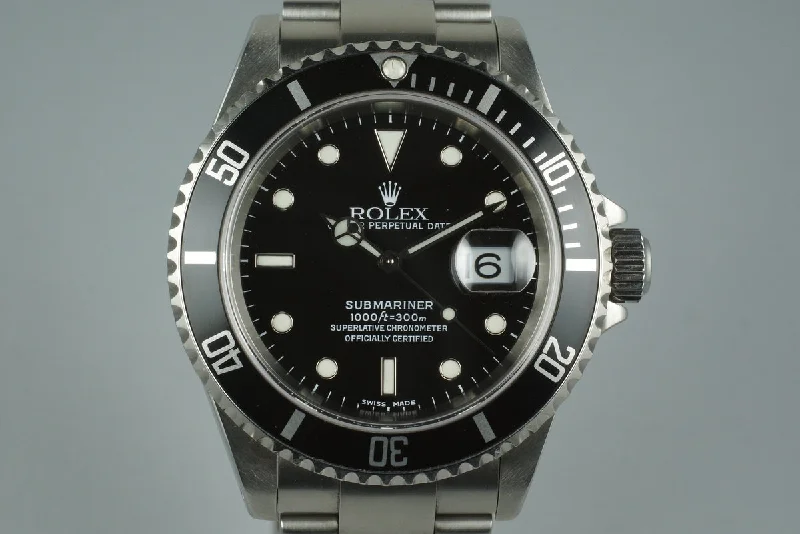 2001 Rolex Submariner 16610 with Box and Papers-Rolex Datejust 28mm Watch