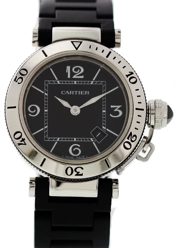 Cartier Pasha Ladies Seatimer 3025 Box and Papers-Cartier Ballon Bleu 42mm Watch for Men