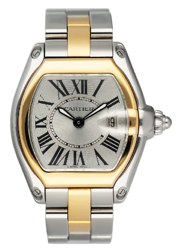 Cartier Roadster 2675 Two Tone Ladies Watch-Cartier Ballon Bleu Watch