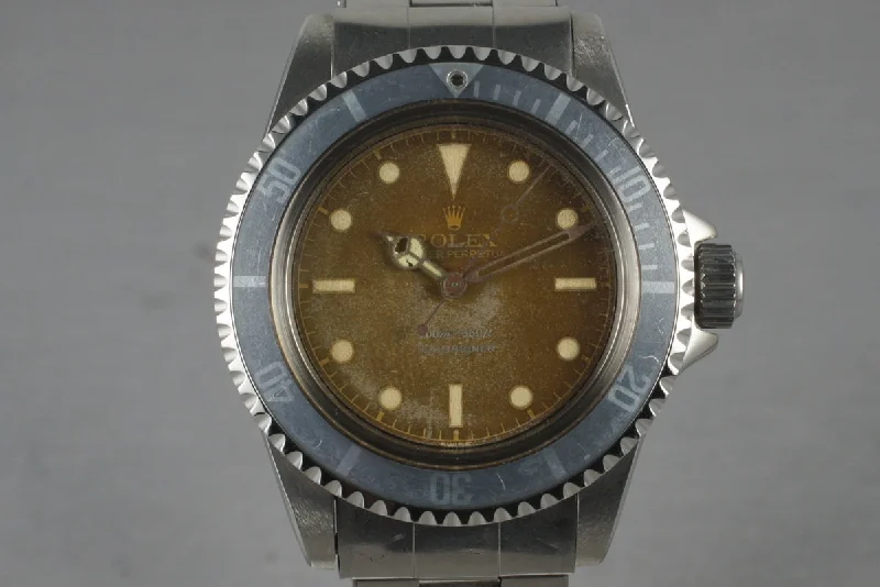 1962 Rolex Submariner 5512 PCG with Tropical Chapter ring dial-Rolex GMT-Master II Root Beer Watch