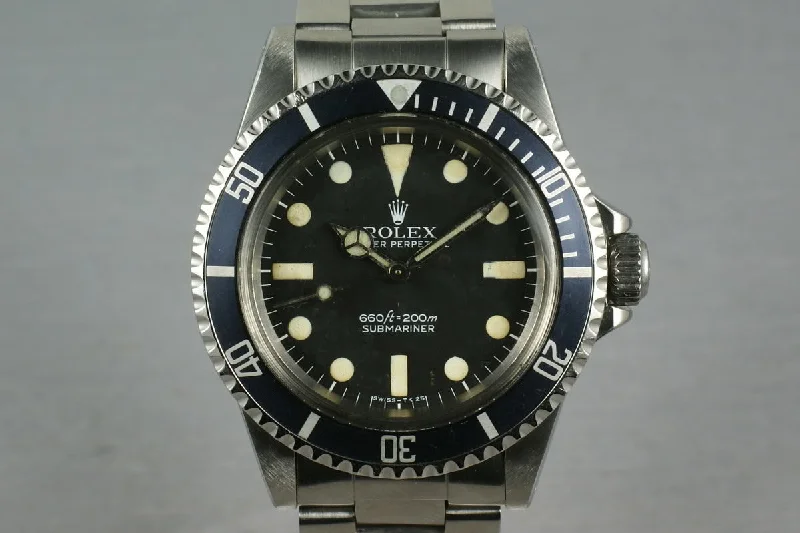 Rolex Submariner 5513 Mark 1 Maxi-Rolex Cosmograph Daytona White Dial Watch