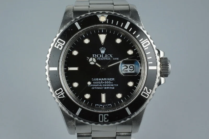 1988 Rolex Submariner 168000-Rolex Oyster Perpetual 41mm Watch