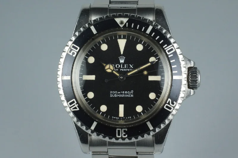 1966 Rolex Submariner 5513 Meters First Dial-Rolex GMT-Master II Pepsi Bezel Watch