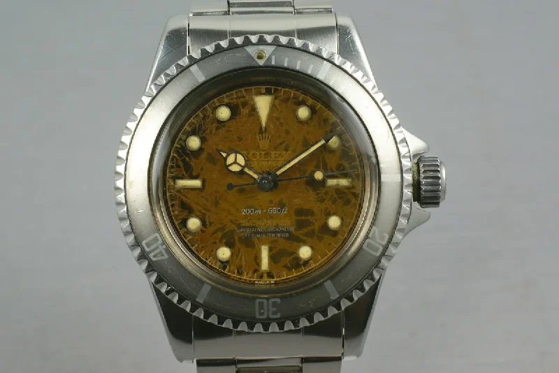 Rolex Submariner 5512 4 line gilt chapter ring PCG tropical and famous-Rolex Day-Date 36mm Diamond Dial Watch