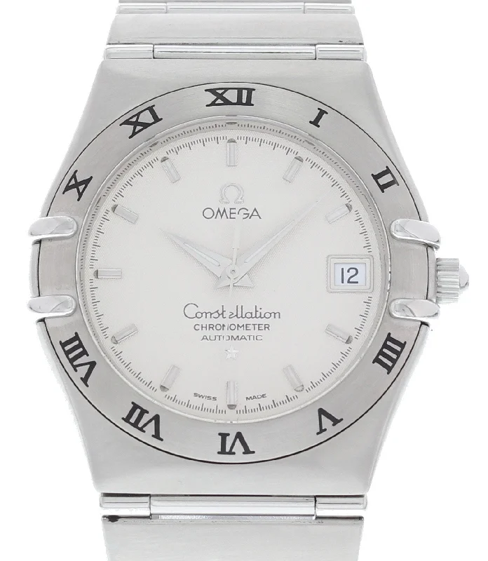 Omega Constellation Stainless Steel 368.1201 Automatic-Omega Seamaster Planet Ocean 39.5mm Co-Axial Watch