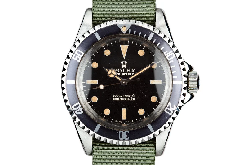 1964 Rolex Submariner 5513 with Meters first Gilt Dial-Rolex GMT-Master II 126710BLNR Batman Watch