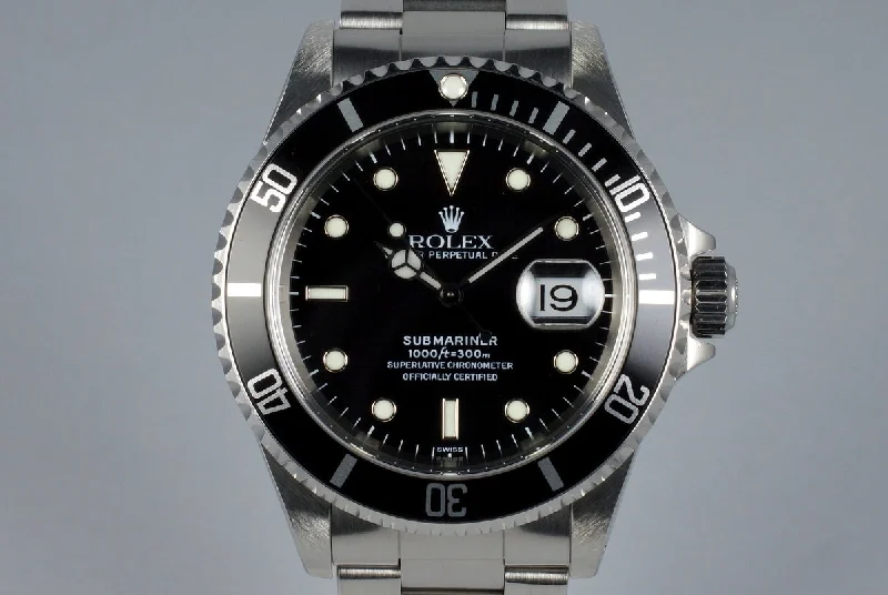 1997 Rolex Submariner 16610-Rolex Milgauss Z-Blue Watch