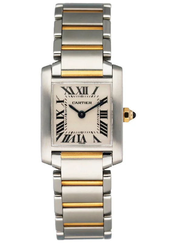 Cartier Tank Francaise 2384 Ladies Watch-Cartier Love Ring White Gold