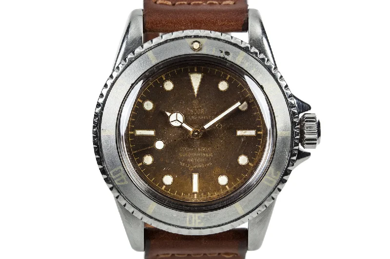 1961 Tudor Submariner 7928 Tropical Dial-Rolex GMT-Master II 126711CHNR Watch