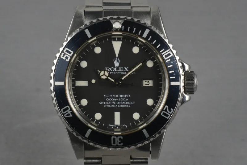 1982 Rolex Submariner 16800 Matte Dial-Rolex Cosmograph Daytona Watch