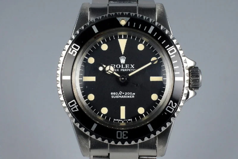 1970 Rolex Submariner 5513 with Serif Dial-Rolex Cosmograph Daytona 116500LN Black Dial Watch