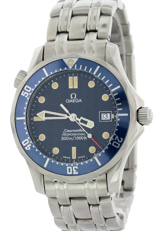 Omega Seamaster 2541.80.00  professional Chronometer Quartz Men's Watch-Omega Seamaster Diver 300M 42mm Ceramic Watch