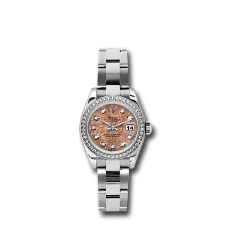 Rolex Datejust 26mm - Ref: 179384 pgcdo - Pink Dial, Stainless Steel Oyster Bracelet Women's Watch-Rolex GMT-Master II 126710BLRO Pepsi Watch