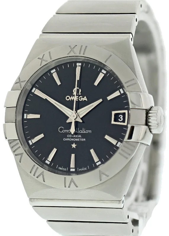 Omega Constellation 123.10.38.21.01.001 Mens Watch Box Papers-Omega Speedmaster Professional 50th Anniversary Watch