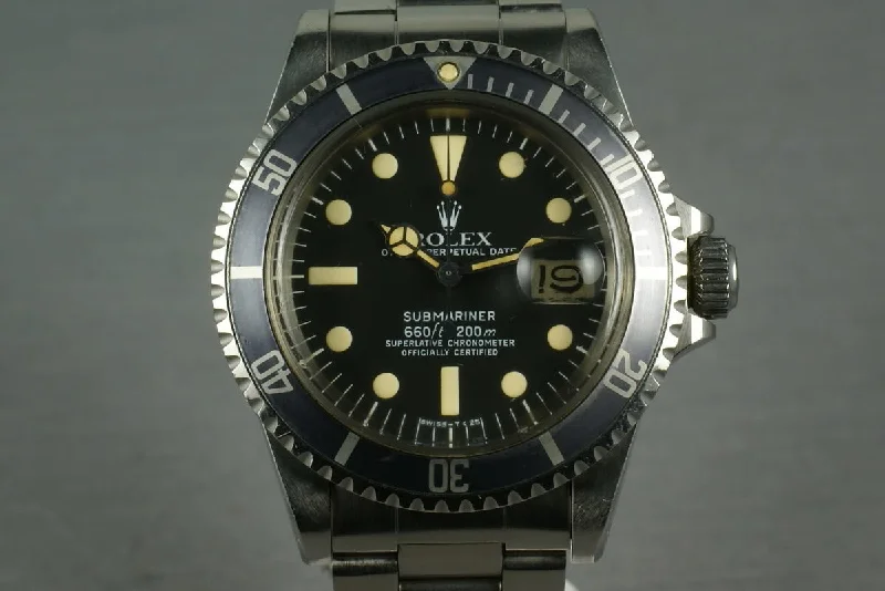 Rolex Submariner Ref: 1680 Mark 1 White Dial-Rolex Cosmograph Daytona 116500LN Black Dial Watch