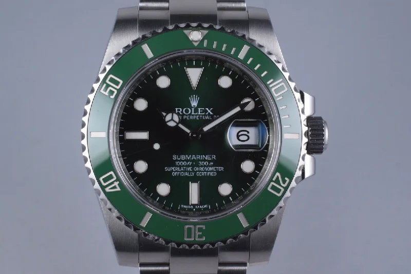 2015 Rolex Green Submariner 116610LV-Rolex Yacht-Master 40mm Two-Tone Watch