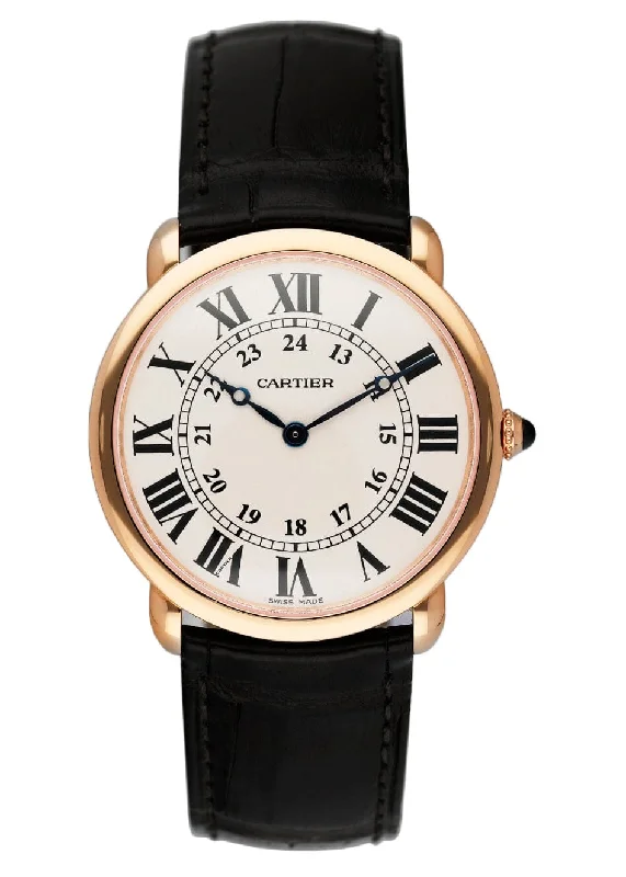 Cartier Ronde Louis W6800251 18K Rose Gold Watch-Cartier Santos de Cartier Large Watch