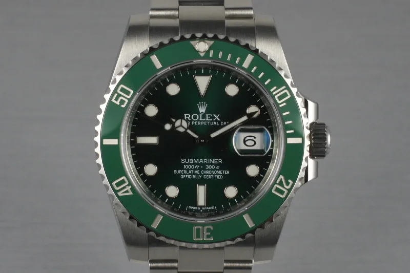 2012 Rolex Green Submariner 116610V with Box and Papers-Rolex Datejust 31mm Watch