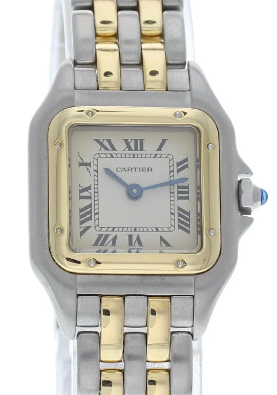 Ladies Cartier Panthere 168921 18k Yellow Gold & Steel Watch-Cartier Juste un Clou Yellow Gold Ring