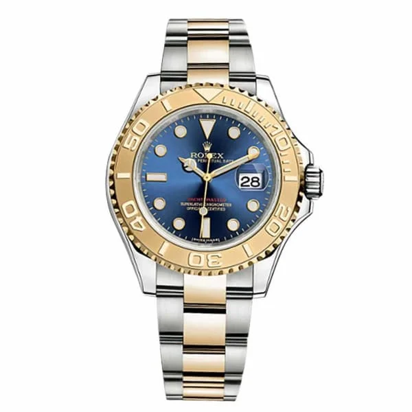 Rolex Yachtmaster 40mm - Ref: 16623BL - Blue Dial, Two Tone Stainless Steel & 18K Yellow Gold Oyster Bracelet Men's Watch-Rolex Explorer 40mm Watch