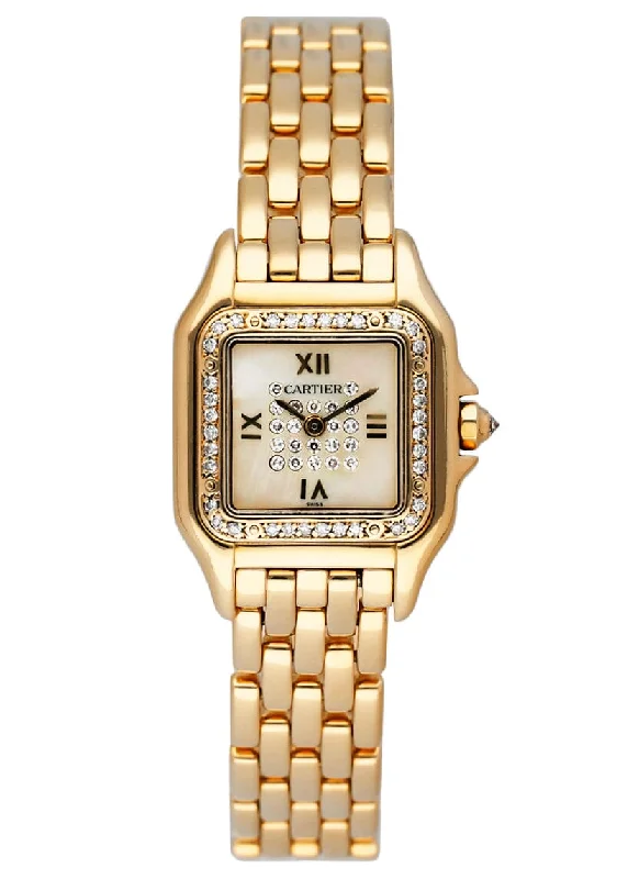 Cartier Panthere 8691 MOP Diamond Dial Ladies Watch-Cartier Panthère de Cartier 36mm Watch