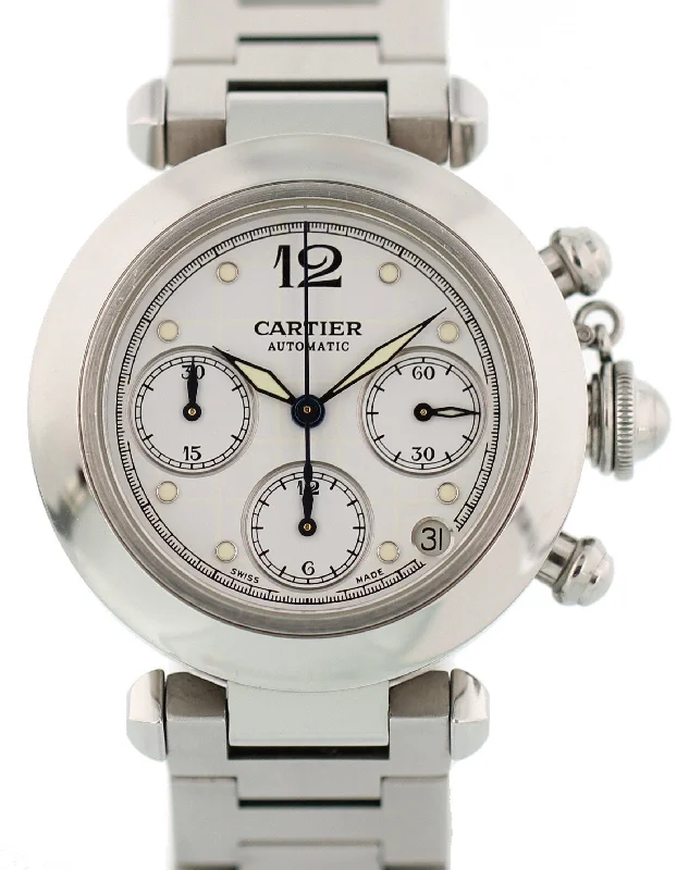 Cartier Pasha 2412 Automatic Chronograph Box & Papers-Cartier Juste un Clou Ring 18k Yellow Gold