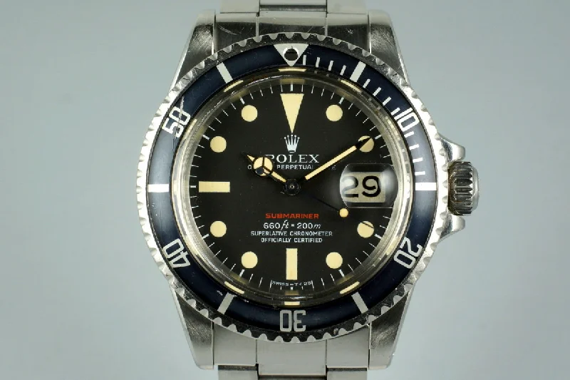 1971 Rolex Red Submariner 1680 Mark V Dial-Rolex President Day-Date 40mm Watch