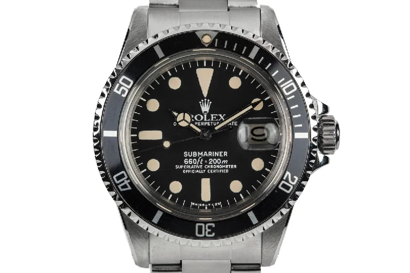 1979 Rolex Submariner 1680-Rolex Explorer 39mm Watch