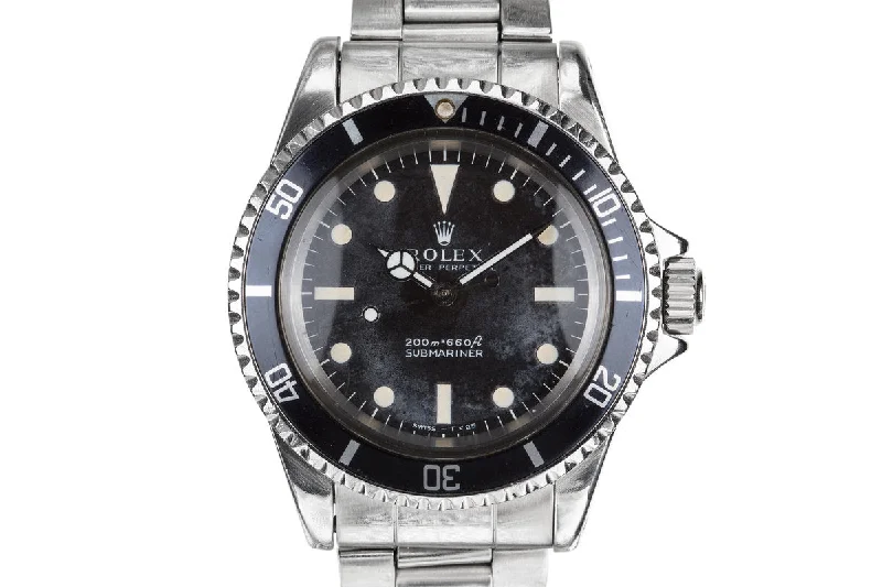 1967 Rolex Submariner 5513 Meters First Dial with "Night Sky" Patina-Rolex GMT-Master II Root Beer Watch