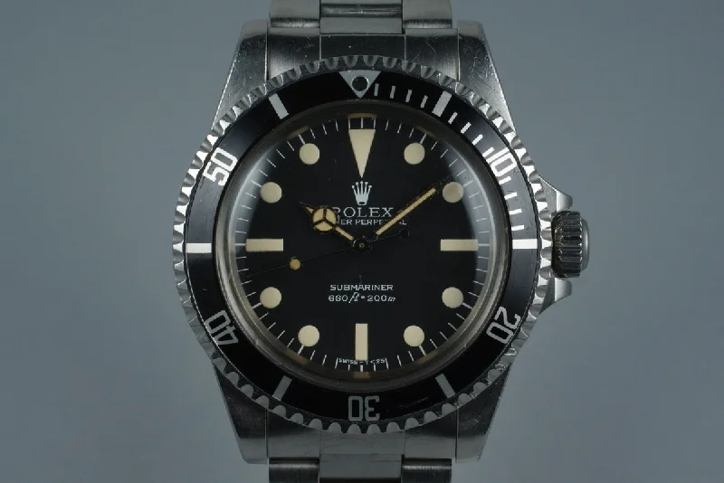 1980 Rolex Submariner 5513 Mark 3 Maxi Dial-Rolex GMT-Master II 126710BLRO Pepsi Dial Watch