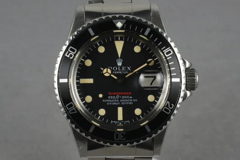 1972 Rolex Red Submariner 1680    Mark 4-Rolex Explorer 2 Watch