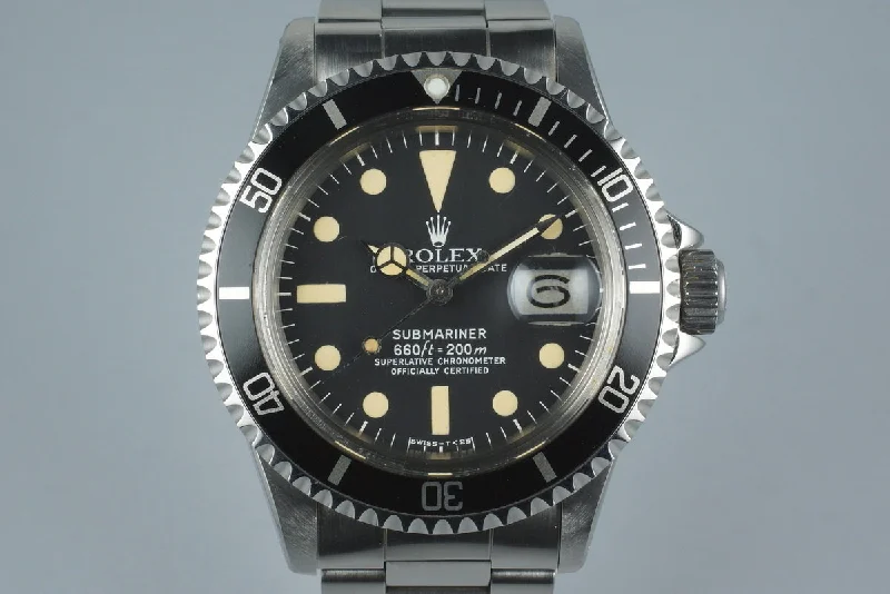 1973 Rolex Submariner 1680 with Japanese Rolex Service Papers-Rolex Explorer 42mm Polar Dial Watch