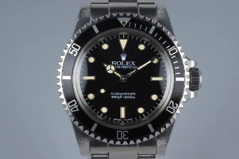 1985 Rolex Submariner 5513 Spider Dial-Rolex Submariner Date Watch