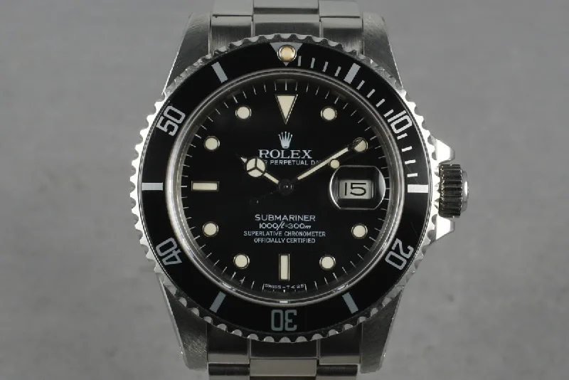 1984 Rolex Submariner 16800 with a Spider Dial Unpolished-Rolex Cosmograph Daytona Watch