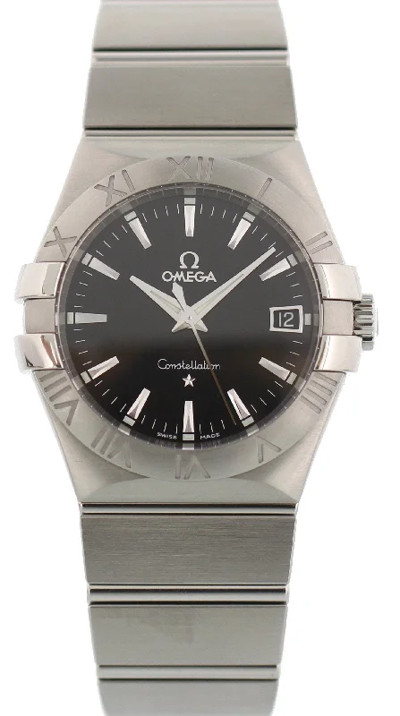 Omega Constellation 123.10.35.60.01.001 Stainless Steel-Omega Constellation Men’s Chronograph Watch