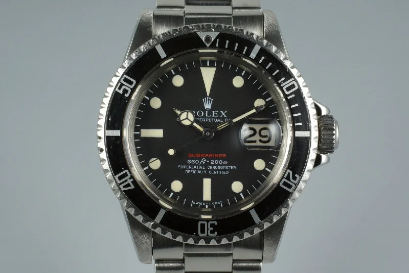 1970 Rolex Red Submariner 1680 Mark IV-Rolex Explorer 42mm Polar Dial Watch